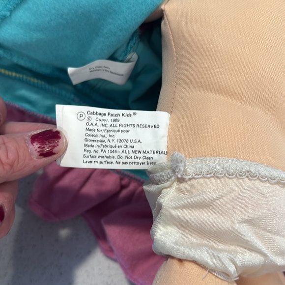 Rare - Cabbage Patch Designer line 1989 - like new condition- coleco - Picture 9 of 14